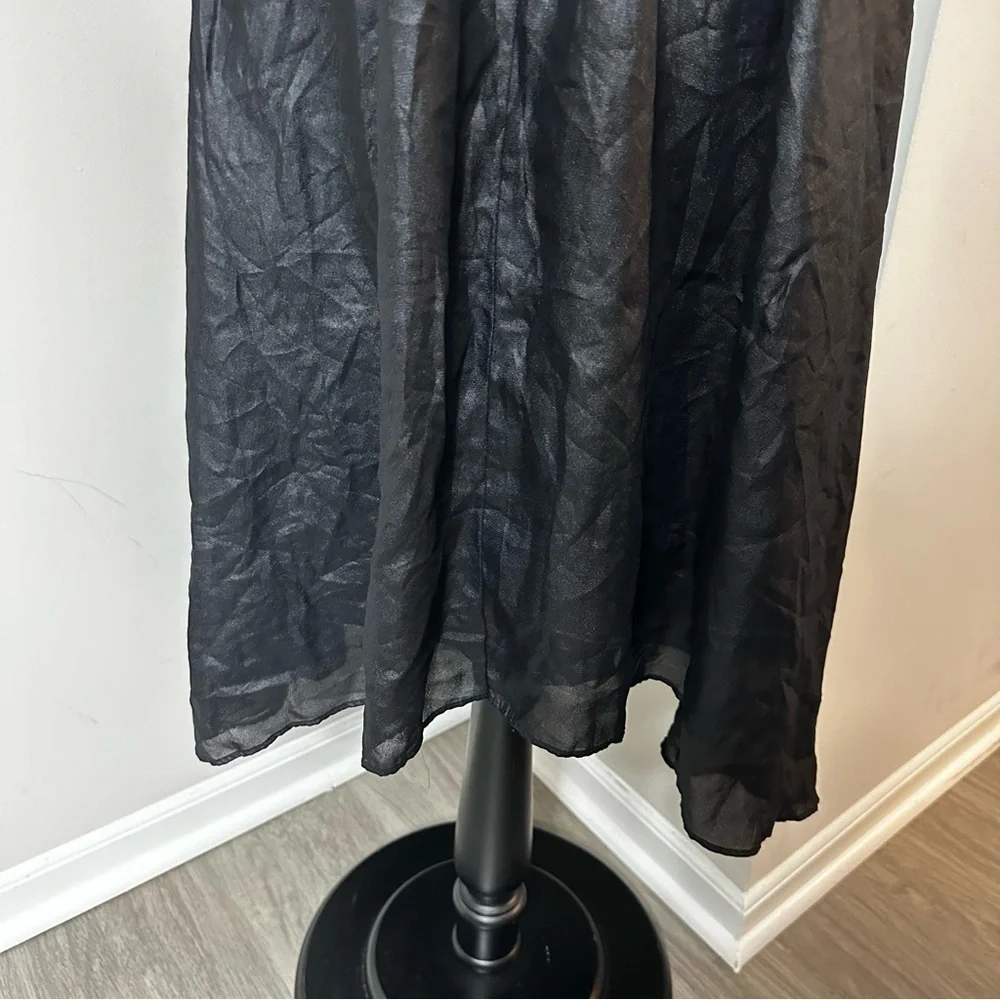 Thalia Sodi Black Asymmetrical Skirt in Size Medium